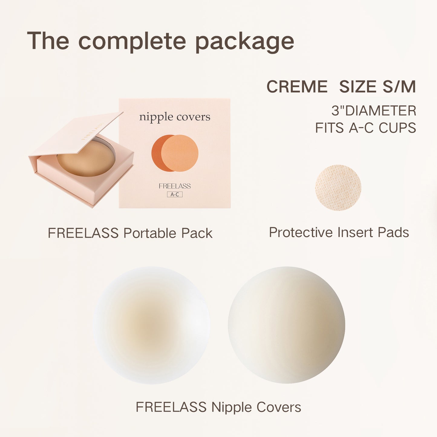 Invisible Traceless Silicone Breast Patch