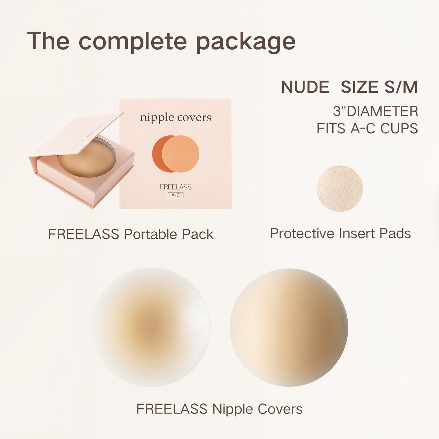 Invisible Traceless Silicone Breast Patch