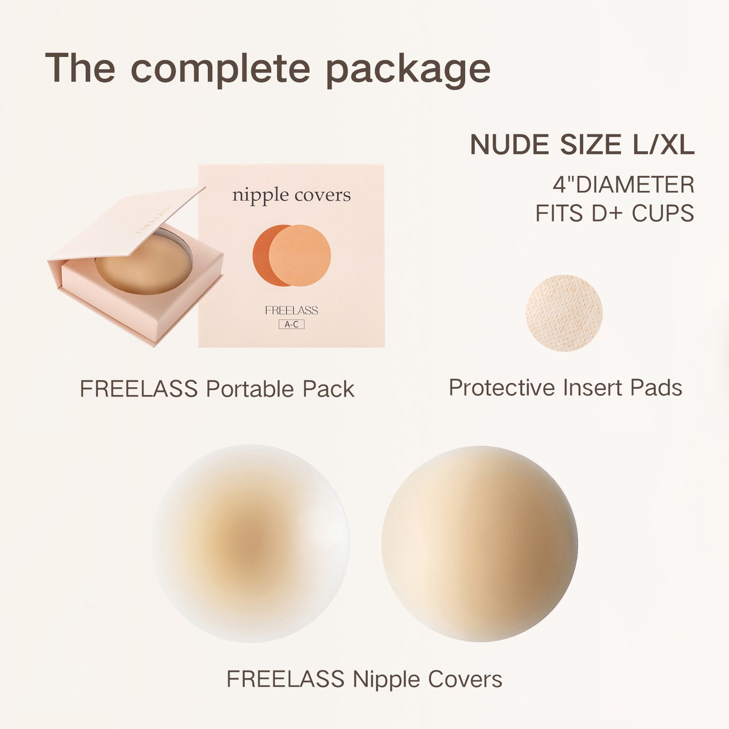 Invisible Traceless Silicone Breast Patch